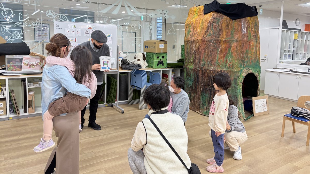こまきこども未来館での出張レッスンの様子